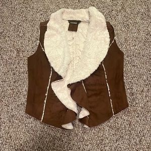 Jou Jou faux fur vest